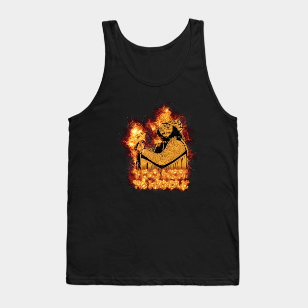 Too Hot To Handle - Macho Man Tank Top by DankyDevito